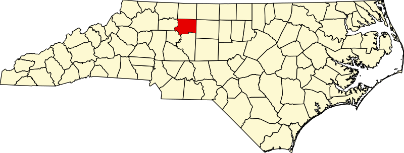 File:Map of North Carolina highlighting Forsyth County.svg