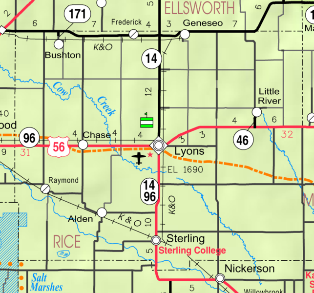 File:Map of Rice Co, Ks, USA.png