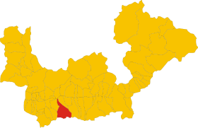 Localização de Tartano