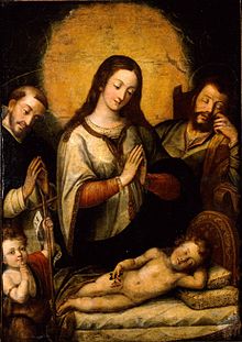 Holy Family with Saint John the: Baptist. And a Dominican Saint (1622), Museum of Fine Arts of Seville