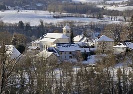 Menthonnex-sous-Clermont in de winter