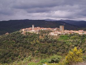 Miranda del Castañar - town view