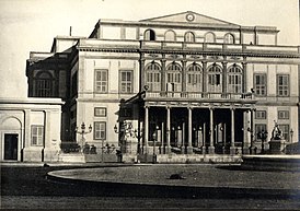 Хедивская опера, фотография 1869 года.