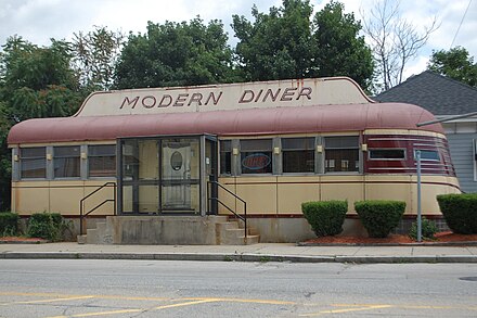 The Modern Diner in May 2010