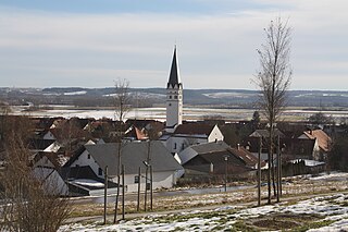 <span class="mw-page-title-main">Moosthenning</span> Municipality in Bavaria, Germany