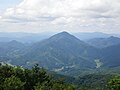 大江山千丈ヶ嶽から望む三岳山