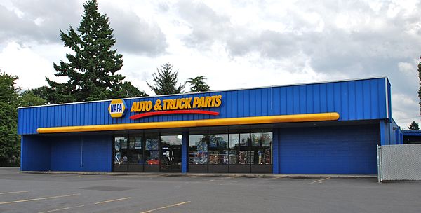 NAPA retail store in a suburb of Portland, Oregon