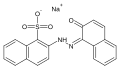 Hydrazonform von Na-Litholrot