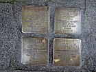 Nauheim Stolpersteine ​​Vorderstraße 30.jpg