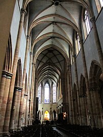 Nave of Saint-Martin Church