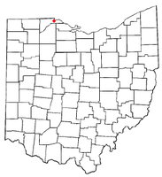 Location of Oregon, Ohio