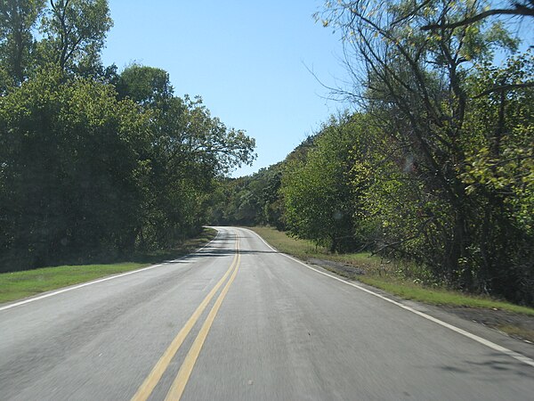 SH-152 in Caddo County