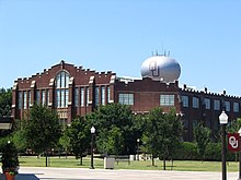 McCasland Field House, home of OU's volleyball and wrestling teams. OU FieldHouse.jpg