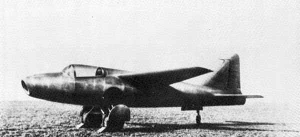 Heinkel He 178, the world's first aircraft to fly purely on turbojet power, using an HeS 3 engine