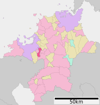 Onojo in Fukuoka Prefecture Ja.svg