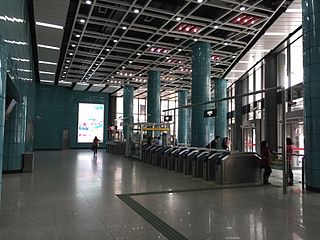 Ouzhuang station Guangzhou Metro interchange station