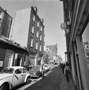 Hazenstraat bij Lauriergracht in 1974