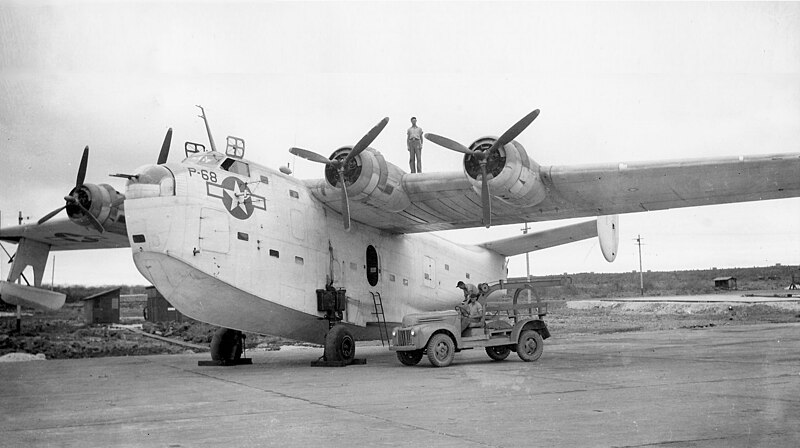 File:PB2Y-3 VPB-1 at NAAF Galapagos c1945.jpeg