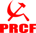 Emblema del Polu de Renacencia Comunista en Francia.