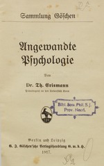 Thumbnail for Angewandte Psychologie