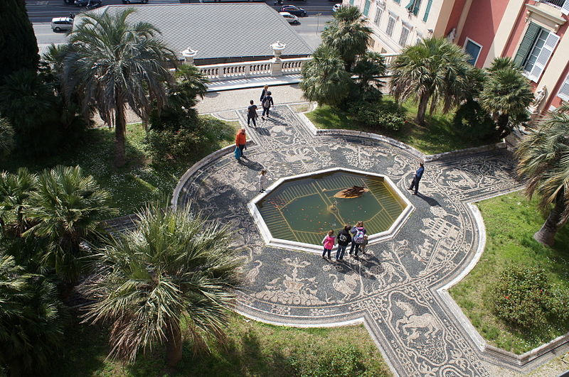 File:Palazzo Reale Genoa Garden.JPG