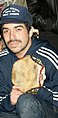 Player of Chilean pandero cuequero