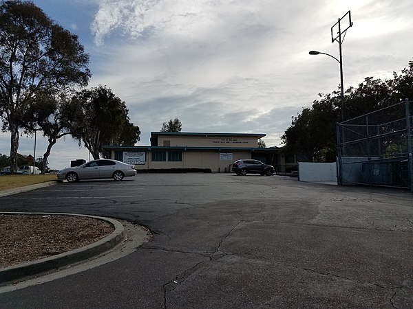 A recreation center in the Paradise Hills neighborhood