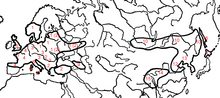 Миниатюра для Файл:Parus palustris old distribution map.png