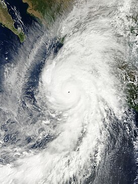 Ураган Патрисия максимальной мощности