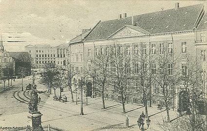 Peschiers Gård omkring 1880