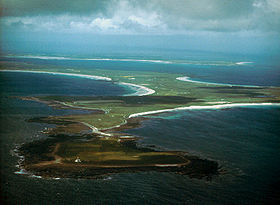 Старт-Пойнт, крайний восточный мыс острова.