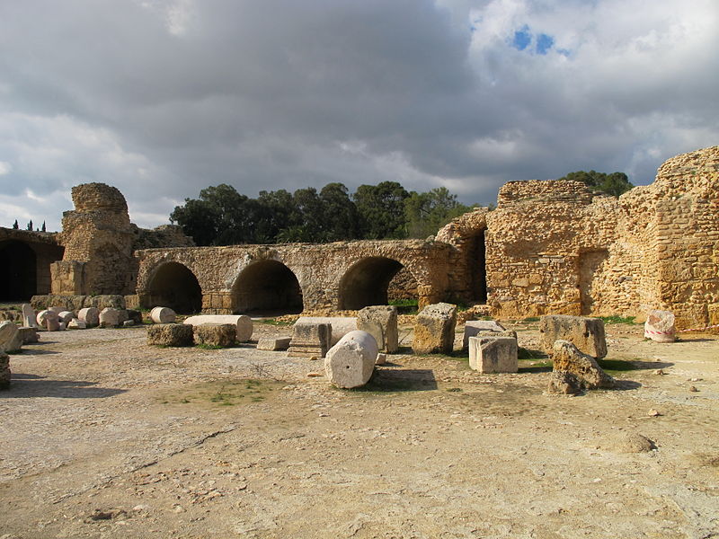 File:Pius-Antoninus-Thermen, Karthago, Tunesien Januar 2015 01.JPG