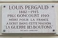 Plaque au no 3.