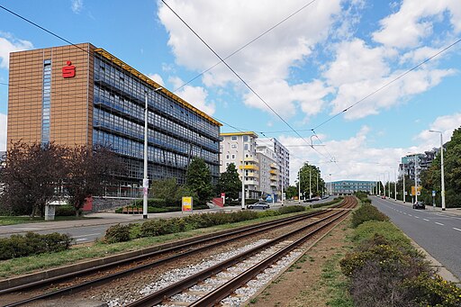 Plauen Bahnhofstrasse - Albertplatz - Oberer Bahnhof