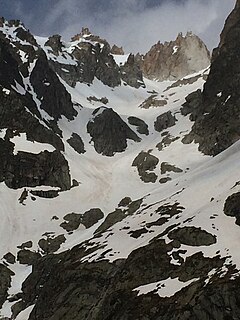 Pointe des Plines Minor peak on the east edge of the Mont Blanc massif