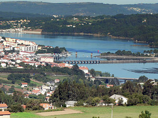 Vista dende o Castelo de Andrade.