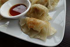 Gun-mandu (pan-fried dumplings)