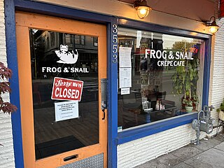<span class="mw-page-title-main">Frog & Snail</span> French restaurant in Portland, Oregon, U.S.