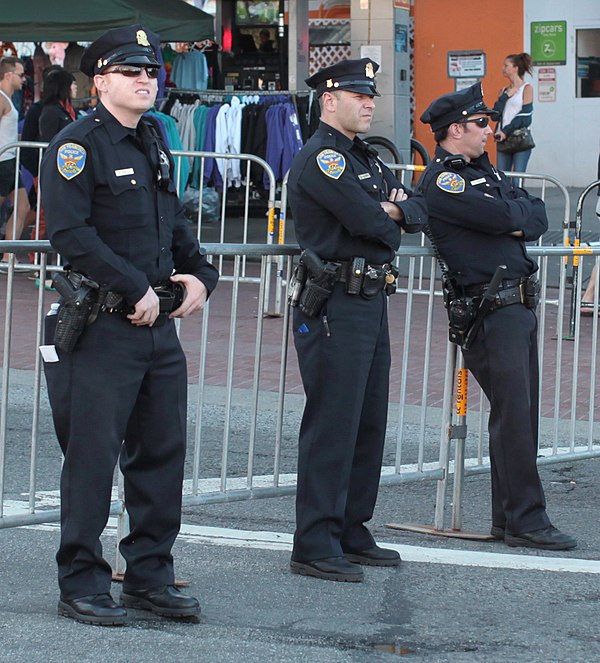 3 SFPD officers in uniform.