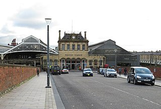 Preston railway station Grade II listed railway station in Preston, England