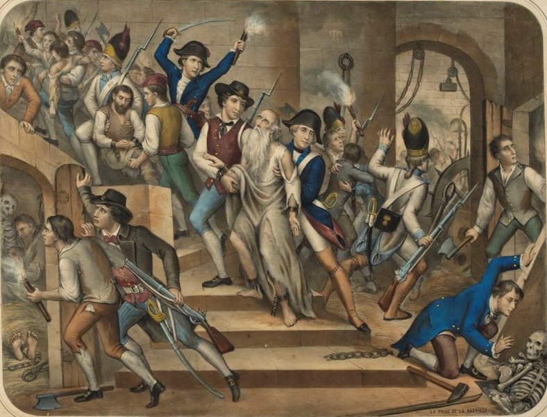 File:Prise de la Bastille, H. Jannin, Musée de la Ré&volution française - Vizille.jpg