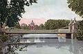 Puente Colgante of Aranjuez in 1830 by Fernando Bambrila