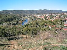 Overlooking Karabar and the Queanbeyan River