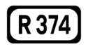 R374 Regional Route Shield Ireland.png