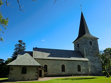 Råda kyrka, sedd från norr