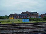 Former railway workshop at Derby Railway Works Railway Workshop, Derby Geograph-1923695-by-Ashley-.jpg