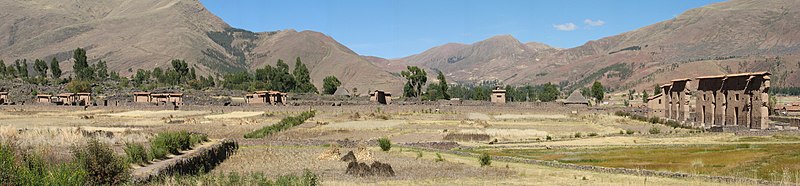 File:Raqchi archaeological site Peru (overview).jpg