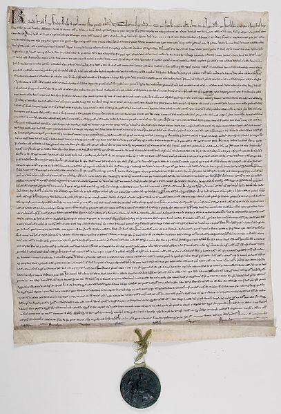 File:Ratification par Raymond VII de Toulouse du traité de Meaux-Paris. - Archives Nationales - AE-II-230.jpg