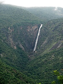 12. Thaliar Falls 975 feet (297 m) high Rattail falls.jpg