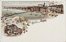 Postkarte aus Pirano, 1897